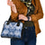 Indonesia Javanese Batik Shoulder Handbag Nelson Mandela Madiba Blue - Wonder Print Shop