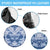 Indonesia Javanese Batik Spare Tire Cover Nelson Mandela Madiba Blue - Wonder Print Shop