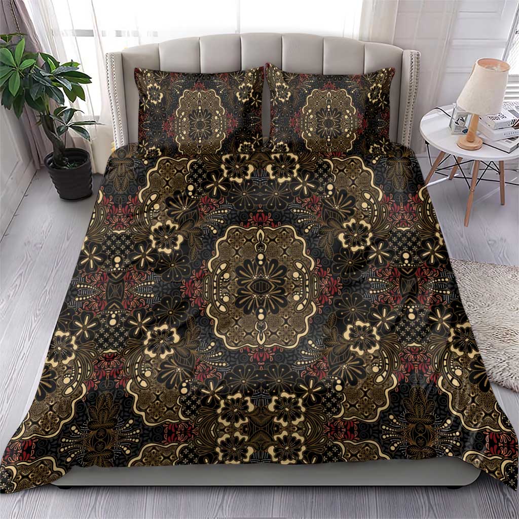 Indonesia Javanese Batik Bedding Set Nelson Mandela Madiba Vintage Style - Wonder Print Shop