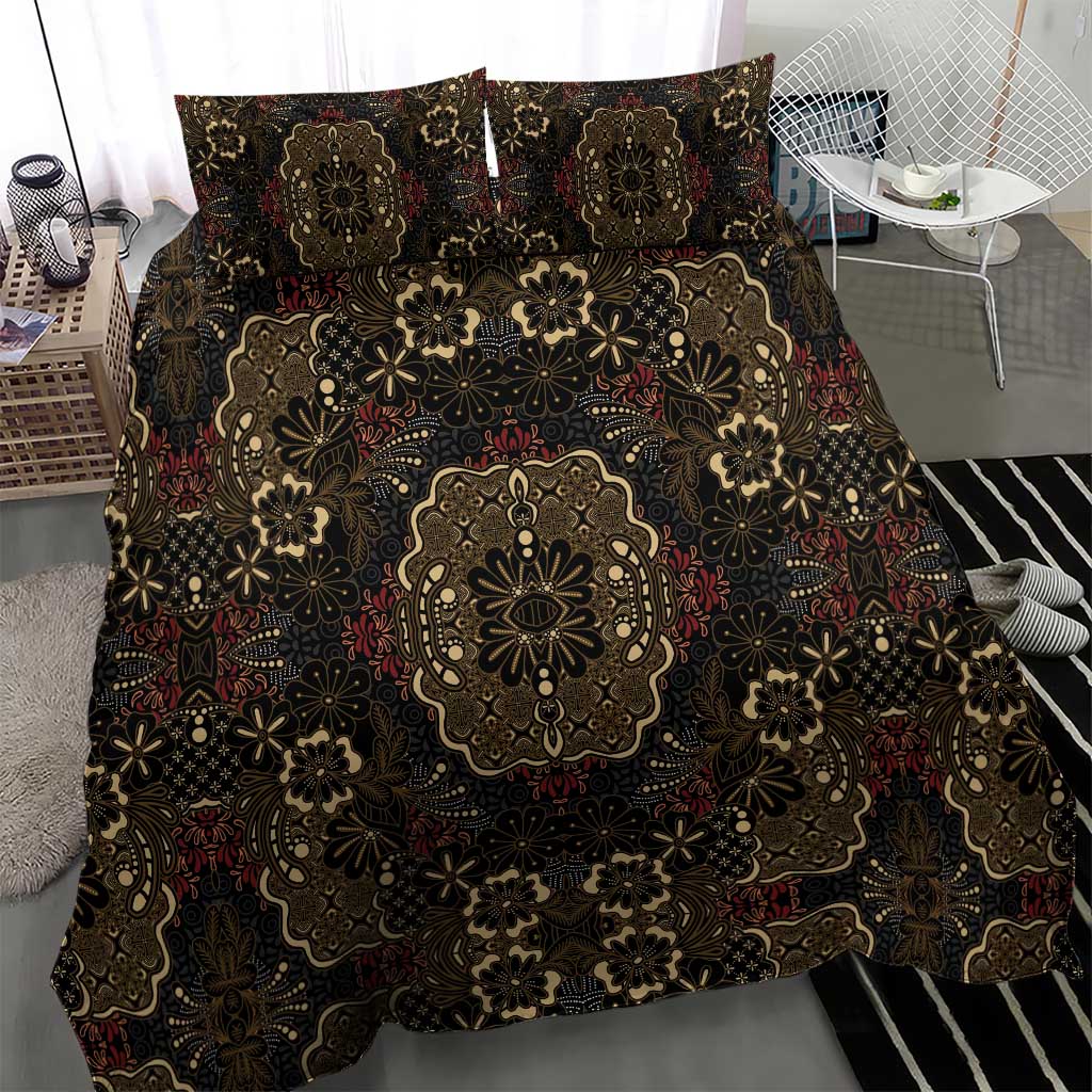 Indonesia Javanese Batik Bedding Set Nelson Mandela Madiba Vintage Style - Wonder Print Shop