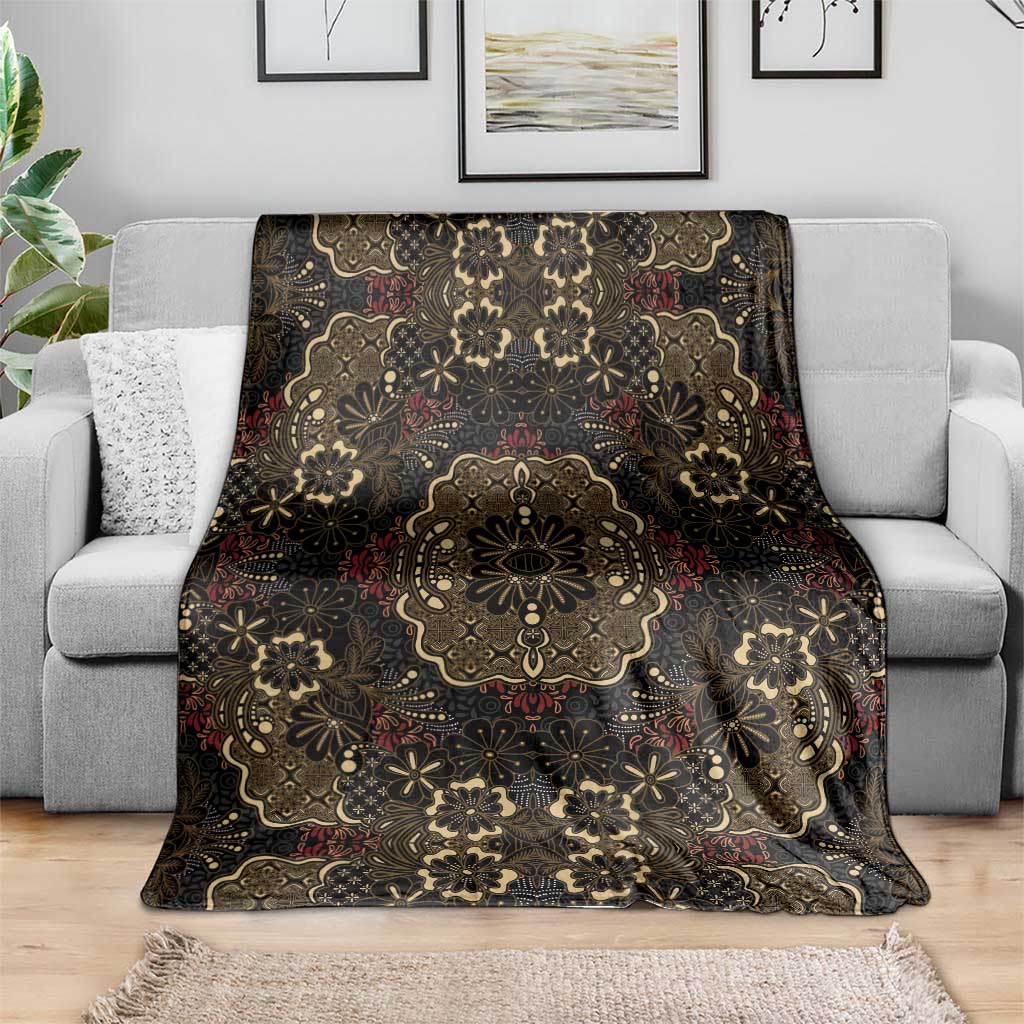 Indonesia Javanese Batik Blanket Nelson Mandela Madiba Vintage Style - Wonder Print Shop