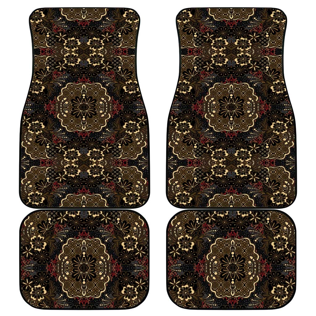 Indonesia Javanese Batik Car Mats Nelson Mandela Madiba Vintage Style - Wonder Print Shop