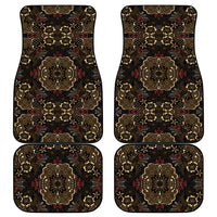 Indonesia Javanese Batik Car Mats Nelson Mandela Madiba Vintage Style - Wonder Print Shop