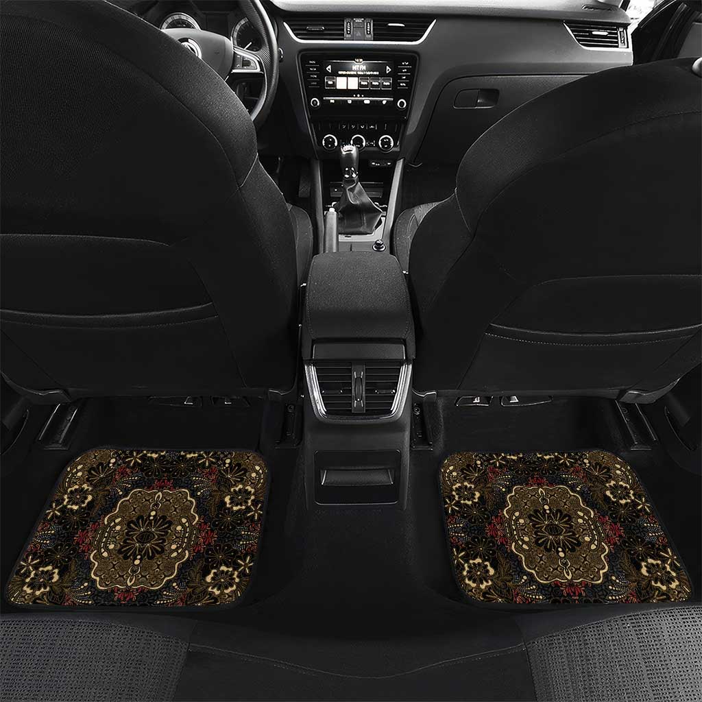 Indonesia Javanese Batik Car Mats Nelson Mandela Madiba Vintage Style - Wonder Print Shop