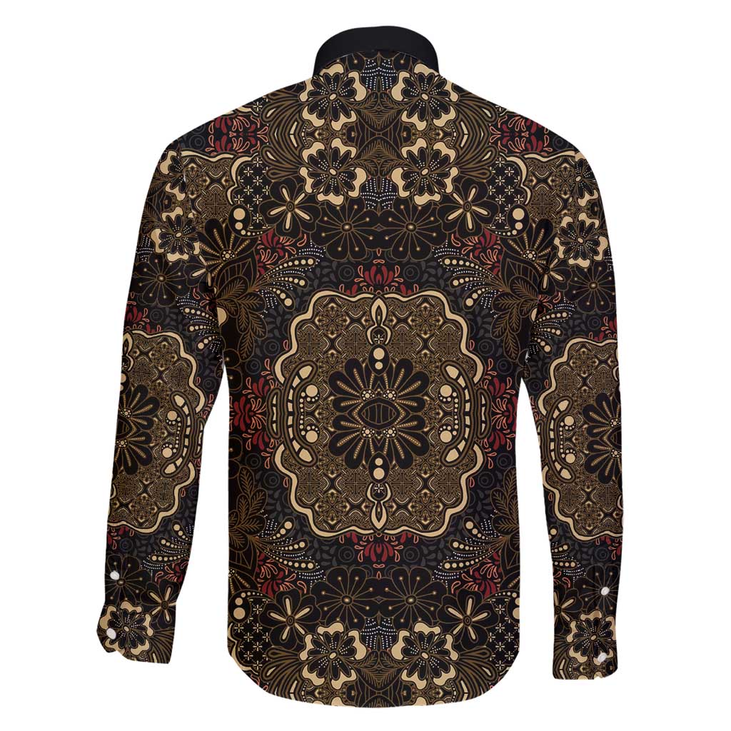 Indonesia Javanese Batik Family Matching Mermaid Dress and Hawaiian Shirt Nelson Mandela Madiba Vintage Style - Wonder Print Shop