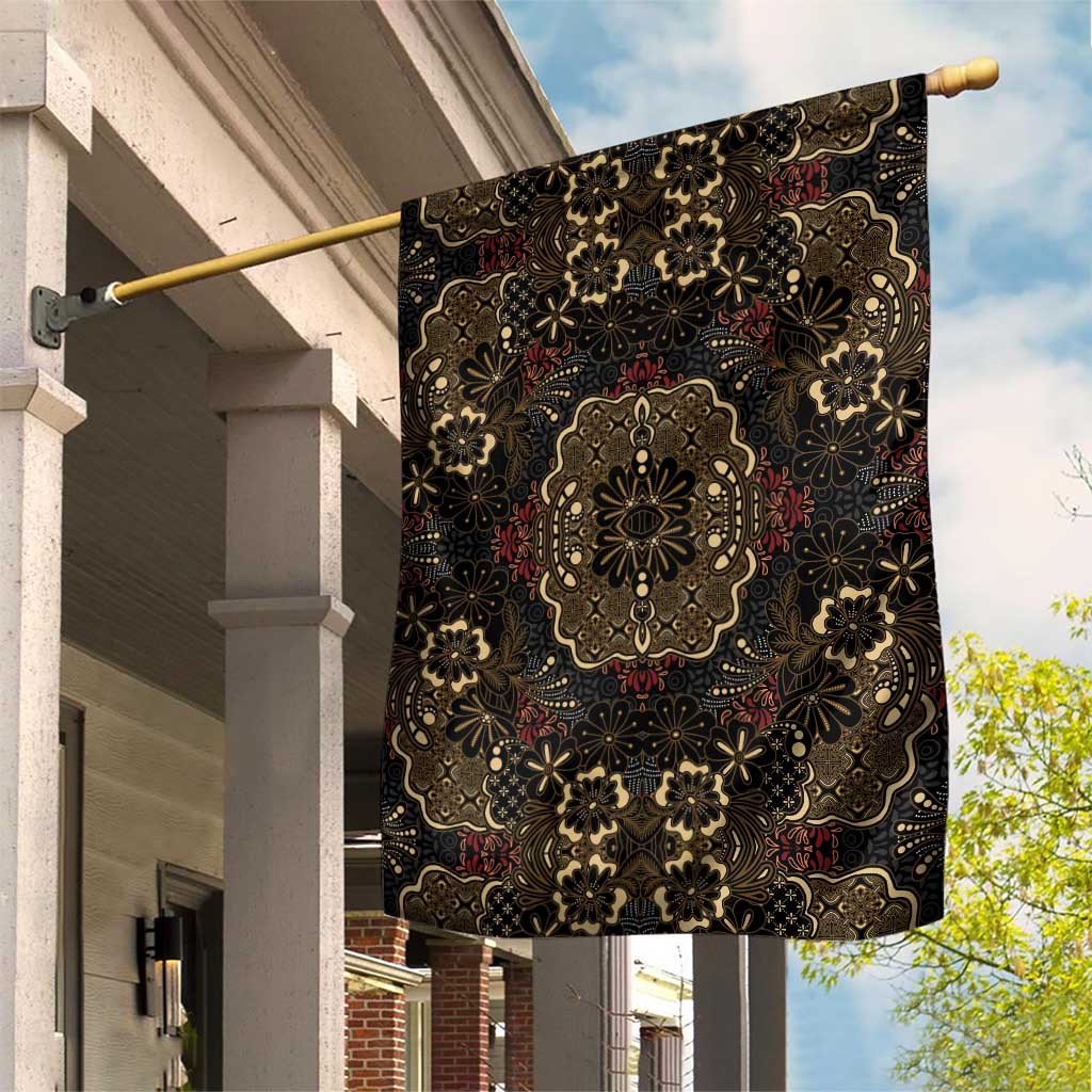 Indonesia Javanese Batik Garden Flag Nelson Mandela Madiba Vintage Style - Wonder Print Shop
