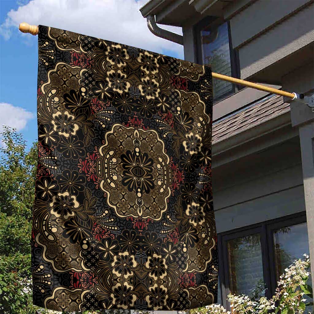 Indonesia Javanese Batik Garden Flag Nelson Mandela Madiba Vintage Style - Wonder Print Shop