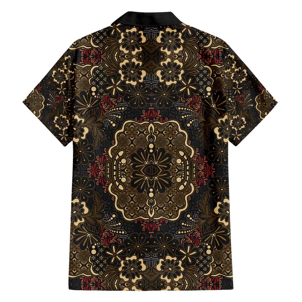 Indonesia Javanese Batik Hawaiian Shirt Nelson Mandela Madiba Vintage Style - Wonder Print Shop