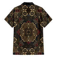 Indonesia Javanese Batik Hawaiian Shirt Nelson Mandela Madiba Vintage Style - Wonder Print Shop