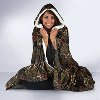 Indonesia Javanese Batik Hooded Blanket Nelson Mandela Madiba Vintage Style - Wonder Print Shop