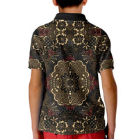 Indonesia Javanese Batik Kid Polo Shirt Nelson Mandela Madiba Vintage Style - Wonder Print Shop