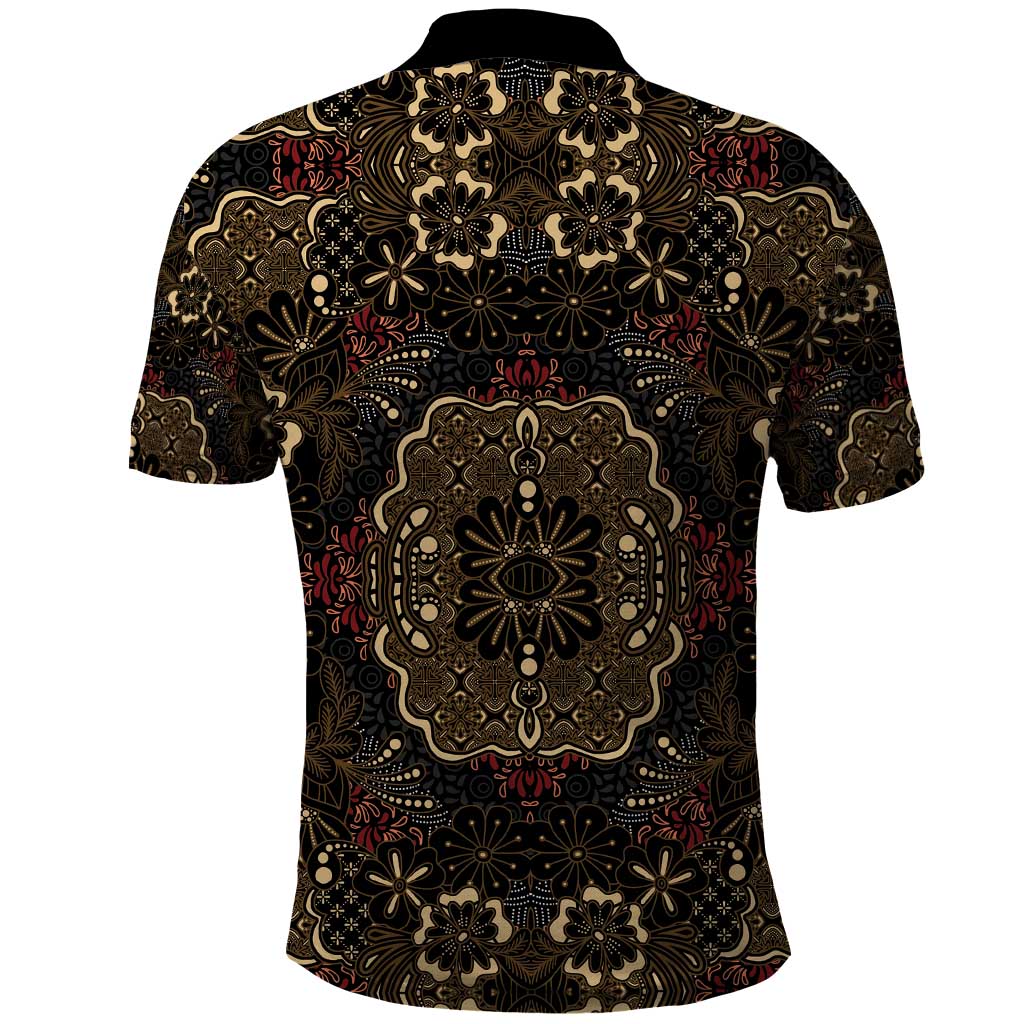 Indonesia Javanese Batik Polo Shirt Nelson Mandela Madiba Vintage Style - Wonder Print Shop