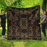 Indonesia Javanese Batik Quilt Nelson Mandela Madiba Vintage Style - Wonder Print Shop