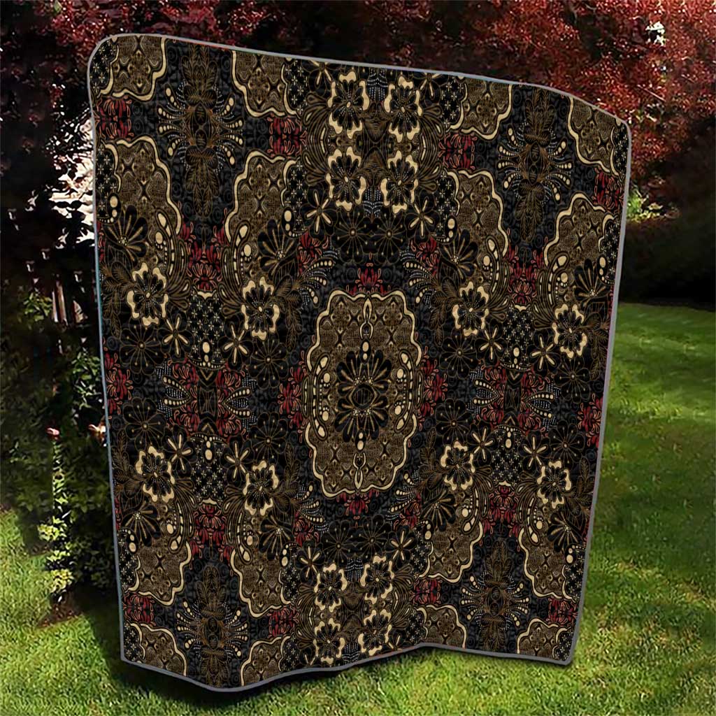 Indonesia Javanese Batik Quilt Nelson Mandela Madiba Vintage Style - Wonder Print Shop