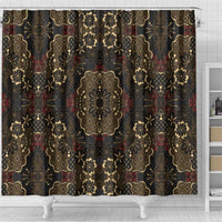 Indonesia Javanese Batik Shower Curtain Nelson Mandela Madiba Vintage Style - Wonder Print Shop