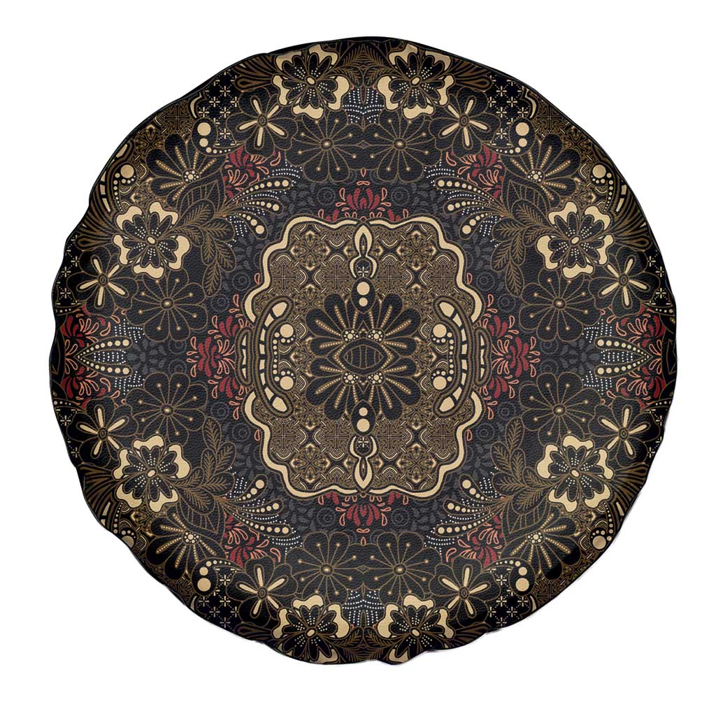 Indonesia Javanese Batik Spare Tire Cover Nelson Mandela Madiba Vintage Style - Wonder Print Shop