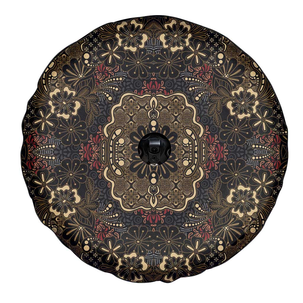 Indonesia Javanese Batik Spare Tire Cover Nelson Mandela Madiba Vintage Style - Wonder Print Shop