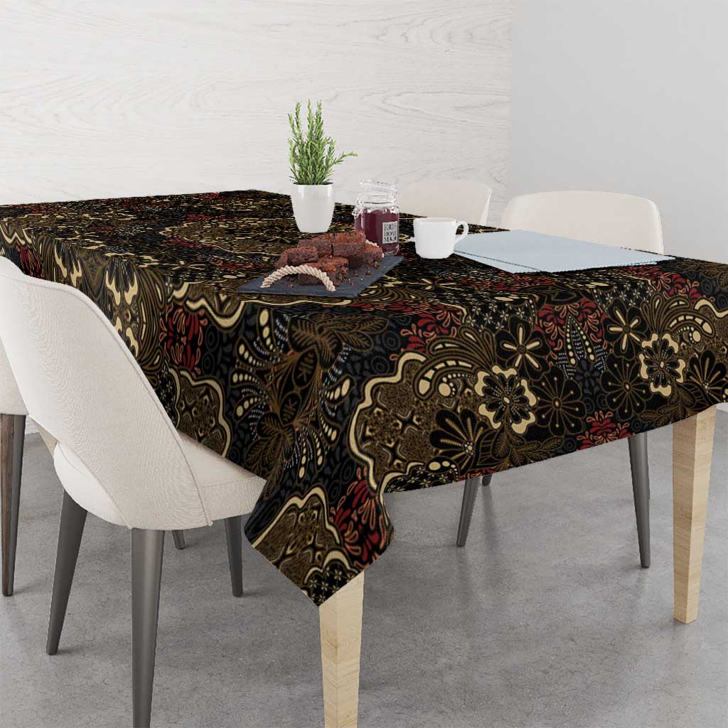 Indonesia Javanese Batik Tablecloth Nelson Mandela Madiba Vintage Style - Wonder Print Shop
