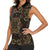 Indonesia Javanese Batik Women Sleeveless Polo Shirt Nelson Mandela Madiba Vintage Style - Wonder Print Shop