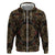 Indonesia Javanese Batik Zip Hoodie Nelson Mandela Madiba Vintage Style - Wonder Print Shop
