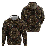Indonesia Javanese Batik Zip Hoodie Nelson Mandela Madiba Vintage Style - Wonder Print Shop