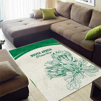 South Africa Cricket Area Rug Protea Fire - Wonder Print Shop