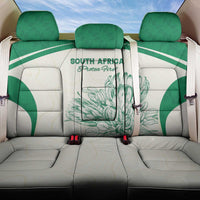 South Africa Cricket Back Car Seat Cover Protea Fire - Wonder Print Shop