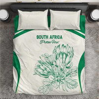 South Africa Cricket Bedding Set Protea Fire - Wonder Print Shop