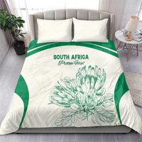 South Africa Cricket Bedding Set Protea Fire - Wonder Print Shop