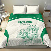 South Africa Cricket Bedding Set Protea Fire - Wonder Print Shop