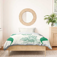 South Africa Cricket Bedding Set Protea Fire - Wonder Print Shop