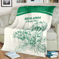 South Africa Cricket Blanket Protea Fire - Wonder Print Shop