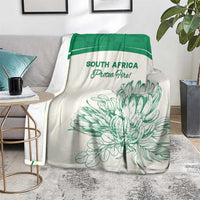 South Africa Cricket Blanket Protea Fire - Wonder Print Shop