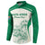 Custom South Africa Cricket Button Sweatshirt Protea Fire - Wonder Print Shop