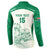 Custom South Africa Cricket Button Sweatshirt Protea Fire - Wonder Print Shop