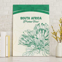 South Africa Cricket Canvas Wall Art Protea Fire - Wonder Print Shop