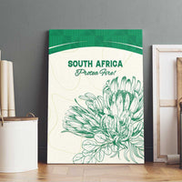 South Africa Cricket Canvas Wall Art Protea Fire - Wonder Print Shop