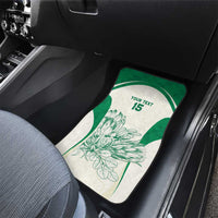 South Africa Cricket Car Mats Protea Fire - Wonder Print Shop