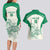 Custom South Africa Cricket Couples Matching Long Sleeve Bodycon Dress and Hawaiian Shirt Protea Fire - Wonder Print Shop
