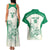 Custom South Africa Cricket Couples Matching Tank Maxi Dress and Hawaiian Shirt Protea Fire - Wonder Print Shop