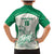 Custom South Africa Cricket Family Matching Mermaid Dress and Hawaiian Shirt Protea Fire - Wonder Print Shop