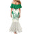 Custom South Africa Cricket Family Matching Mermaid Dress and Hawaiian Shirt Protea Fire - Wonder Print Shop