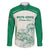 Custom South Africa Cricket Family Matching Off The Shoulder Long Sleeve Dress and Hawaiian Shirt Protea Fire - Wonder Print Shop