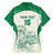 Custom South Africa Cricket Family Matching Short Sleeve Bodycon Dress and Hawaiian Shirt Protea Fire - Wonder Print Shop