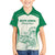 Custom South Africa Cricket Family Matching Short Sleeve Bodycon Dress and Hawaiian Shirt Protea Fire - Wonder Print Shop