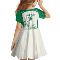 Custom South Africa Cricket Family Matching Summer Maxi Dress and Hawaiian Shirt Protea Fire - Wonder Print Shop