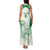 Custom South Africa Cricket Family Matching Tank Maxi Dress and Hawaiian Shirt Protea Fire - Wonder Print Shop