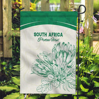 South Africa Cricket Garden Flag Protea Fire - Wonder Print Shop