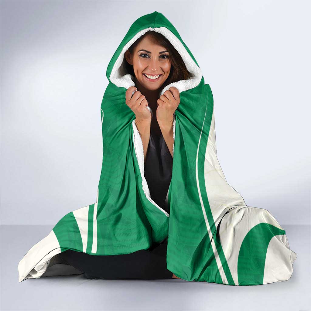 South Africa Cricket Hooded Blanket Protea Fire - Wonder Print Shop