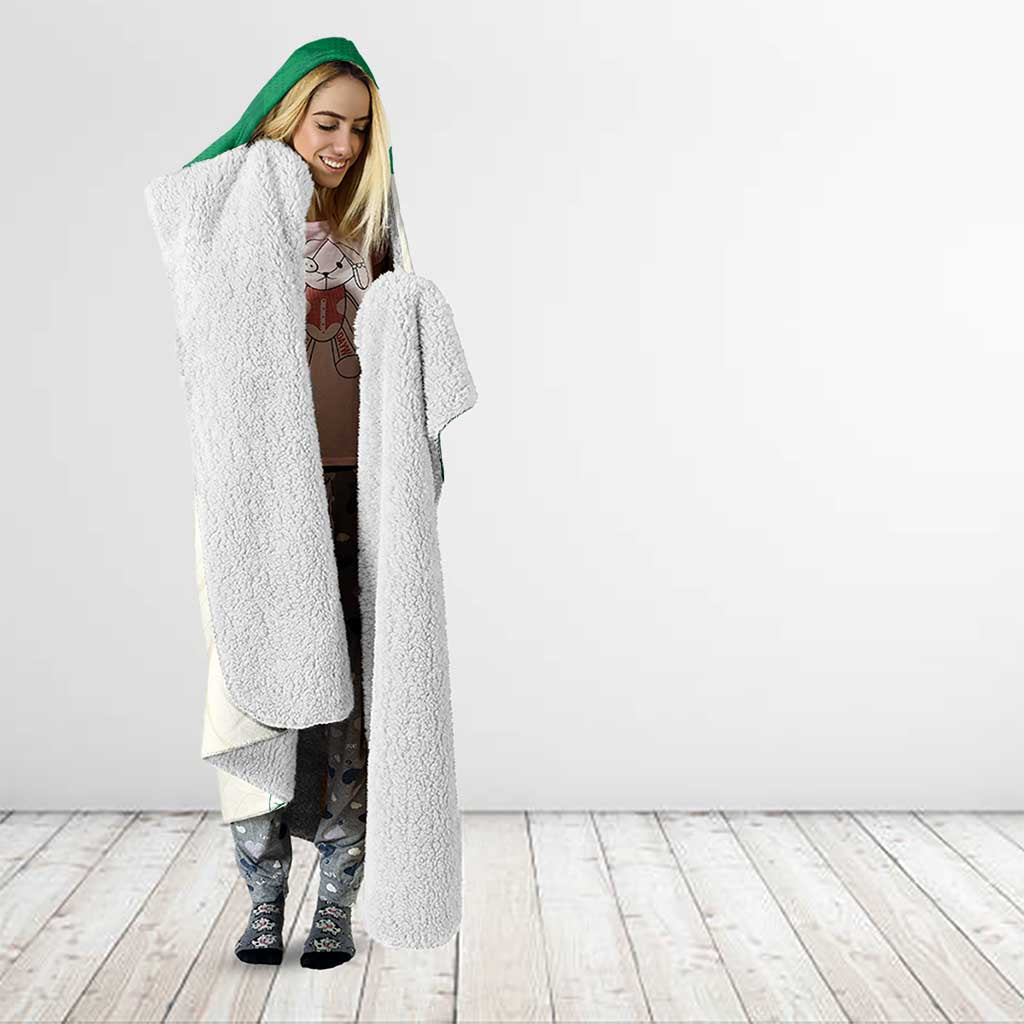 South Africa Cricket Hooded Blanket Protea Fire - Wonder Print Shop